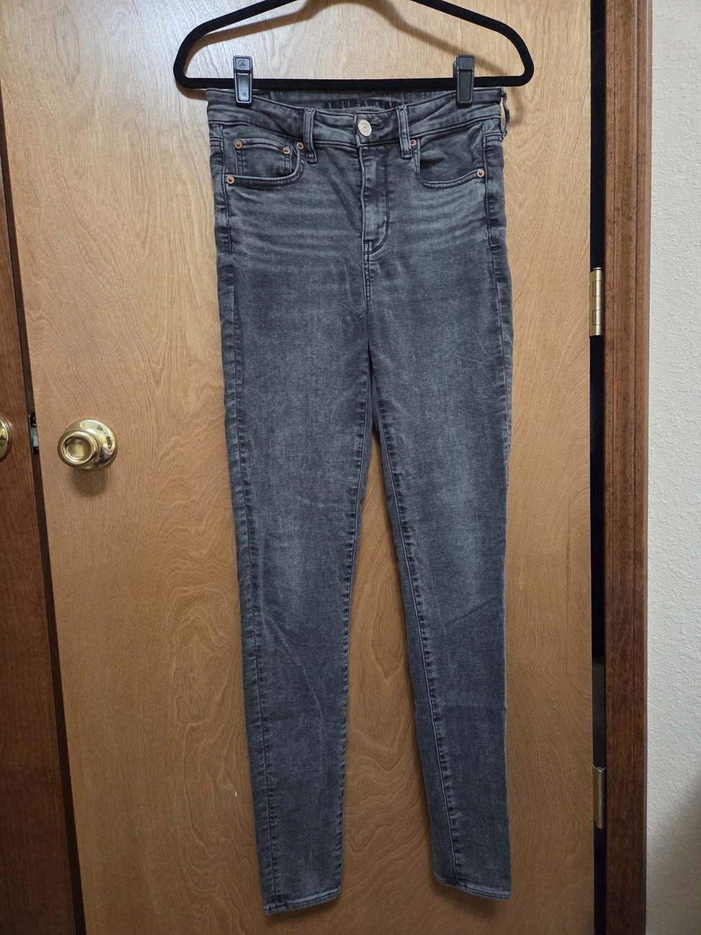 American Eagle Outfitters Women's Skinny Jeans - Washed Gray